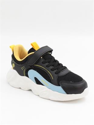 Cool Kelvin 31-36 Siyah Çocuk Spor Ayakkabı