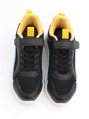 Cool Kelvin 31-36 Siyah Çocuk Spor Ayakkabı