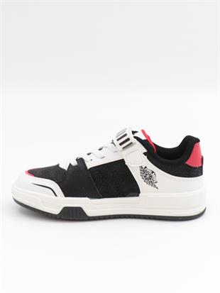 Cool King 31-36 Siyah Kırmızı Çocuk Spor Ayakkabı