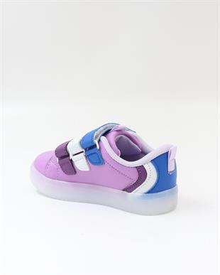 Cool Mami 22-25 Lila Işıklı Bebe Spor Ayakkabı
