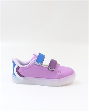 Cool Mami 22-25 Lila Işıklı Bebe Spor Ayakkabı