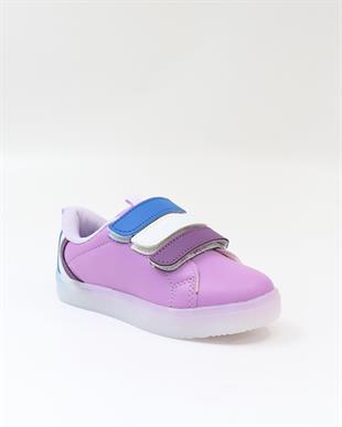 Cool Mami 22-25 Lila Işıklı Bebe Spor Ayakkabı