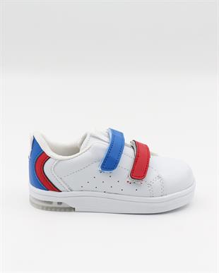Cool Mami 26-30 Beyaz Saks Işıklı Çocuk Spor Ayakkabı