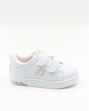 Cool Pepe 22-26 Beyaz Işıklı Bebe Spor Ayakkabı