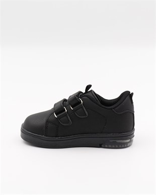 Cool Pepe 22-26 Siyah Işıklı Bebe Spor Ayakkabı