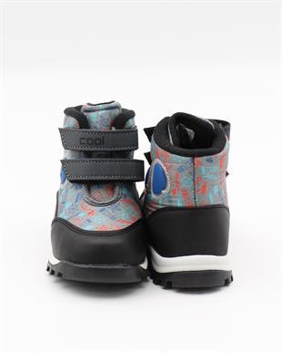 Cool Pixs 22-26 Mavi Cırtlı Kışlık Bebe Bot