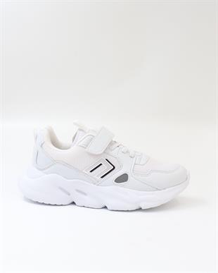 Cool Tokyo 26-30 Beyaz Cırtlı Çocuk Spor Ayakkabı