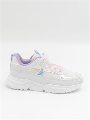 Cool Zoom 31-36 Beyaz Çocuk Spor Ayakkabı