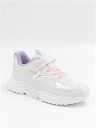 Cool Zoom 31-36 Beyaz Çocuk Spor Ayakkabı