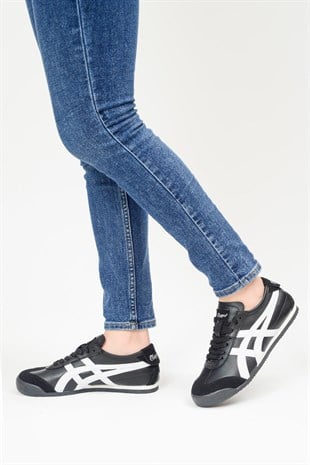 eTayger Siyah Beyaz 40-45 Unisex Günlük Spor Ayakkabı