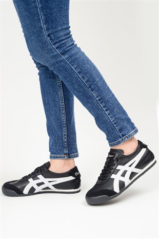 eTayger Siyah Beyaz 40-45 Unisex Günlük Spor Ayakkabı