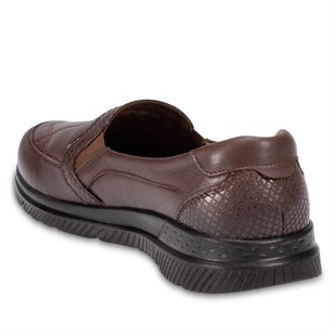 Forelli Dilmen 29415 Taba Hakiki Deri Kadın Ayakkabı