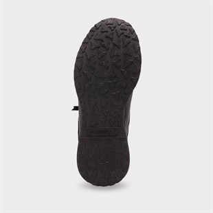 Forelli Ege 46708 Siyah Hakiki Deri Bağcıklı Kadın Ayakkabı