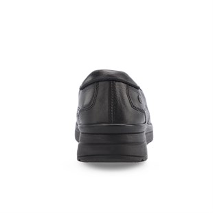 Forelli Hefa 21306 Siyah Hakiki Deri Kadın Ayakkabı