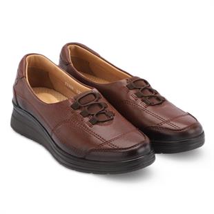 Forelli Hefa 21306 Taba Hakiki Deri Kadın Ayakkabı