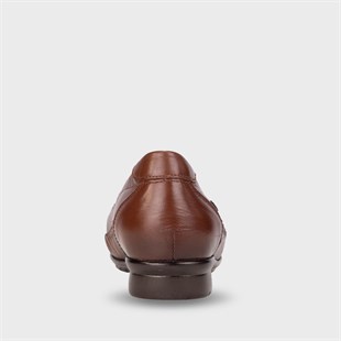 Forelli Teresa 51301 Taba Hakiki Deri Kadın Ayakkabı