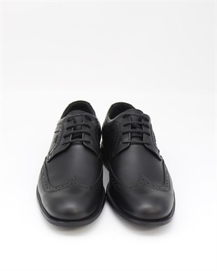 Forex 1011 Siyah Hakiki Deri Anatomik Günlük Erkek Ayakkabı