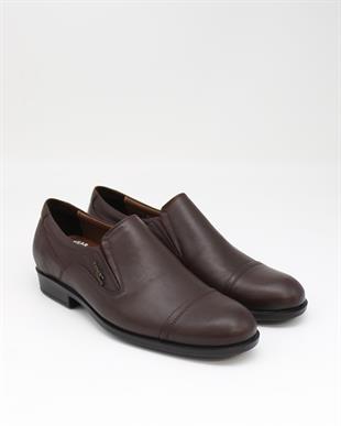 Forex 2330-1 Koyu Kahve Hakiki Deri Anatomik Günlük Erkek Ayakkabı