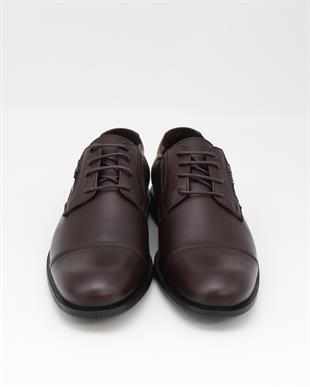 Forex 2468 Koyu Kahve Hakiki Deri Anatomik Günlük Erkek Ayakkabı