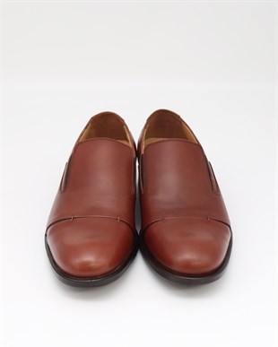 Forex 2555 Taba Hakiki Deri Anatomik Günlük Erkek Ayakkabı