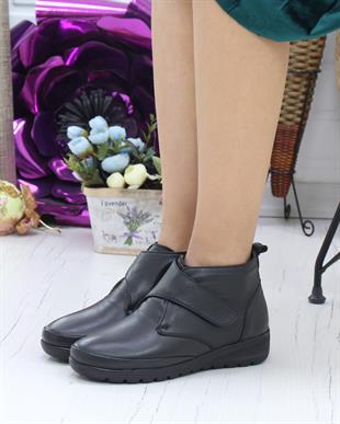 Forex 7000 Siyah Hakiki Deri Cırtlı Anatomik Kadın Bot