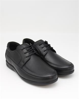 Forex 9134 Siyah Hakiki Deri Anatomik Günlük Erkek Ayakkabı