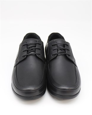 Forex 9134 Siyah Hakiki Deri Anatomik Günlük Erkek Ayakkabı