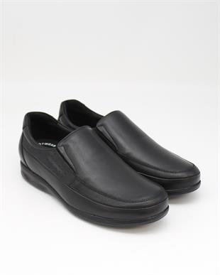 Forex 9135 Siyah Hakiki Deri Anatomik Günlük Erkek Ayakkabı