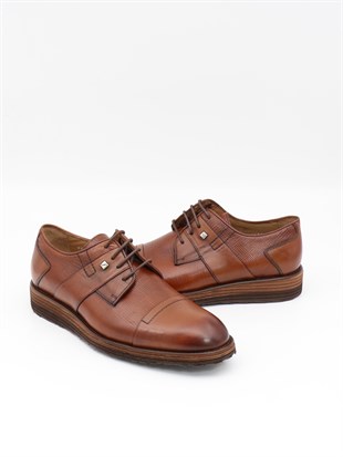 Fosco 1532 Taba Hakiki Deri Eva Taban Erkek Ayakkabı