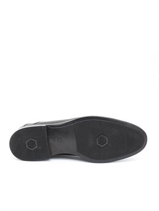 Fosco 1594 Siyah Battal Beden 45-46-47-48 Erkek Ayakkabı