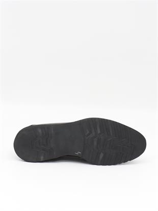 Fosco 2864 Siyah Rugan Hakiki Deri Eva Taban Erkek Ayakkabı