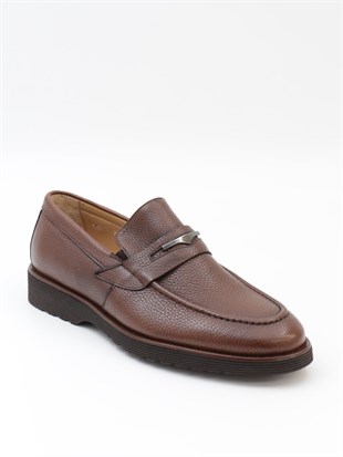 Fosco 2893 Taba Hakiki Deri Eva Taban Makosen Erkek Ayakkabı