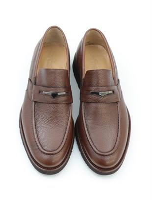 Fosco 2893 Taba Hakiki Deri Eva Taban Makosen Erkek Ayakkabı