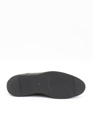 Fosco 2928 Yeşil Hakiki Deri Eva Taban Erkek Ayakkabı