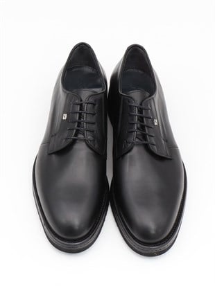 Fosco 2980 Siyah Hakiki Deri Eva Taban Erkek Ayakkabı