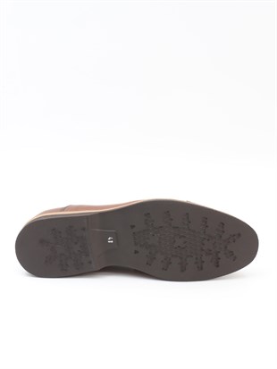 Fosco 3103 Taba Hakiki Deri Eva Taban Erkek Ayakkabı