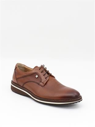 Fosco 8071 Taba Hakiki Deri Eva Taban Erkek Ayakkabı