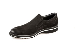 Fosco 8566 Siyah Nubuk Günlük Erkek Ayakkabı