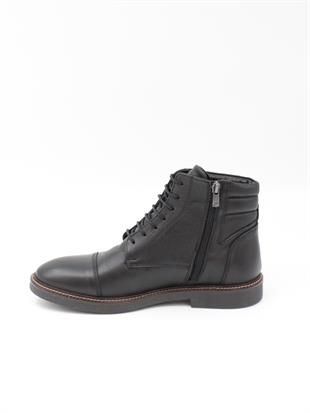 Freefoot 23213 Siyah Fermuarlı Kauçuk Taban erkek Bot