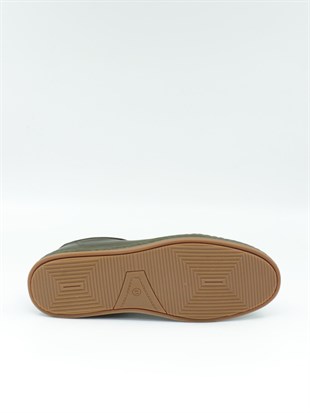 Freefoot 245535 Haki Lastik Bağcıklı Günlük Erkek Ayakkabı