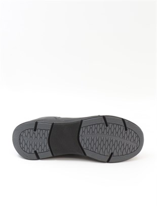 Freefoot 261291 Siyah Hakiki Deri Bağcıklı Erkek Ayakkabı