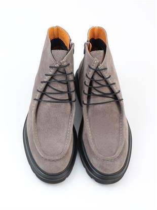 Freefoot 54086 Vizon Eskitme Süet Bağcıklı Erkek Bot