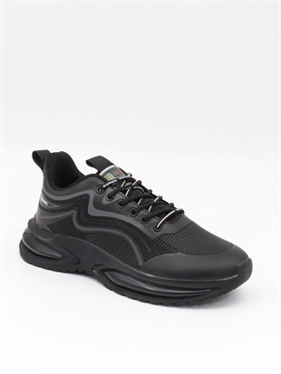 Gamelu Crazy Siyah Füme Fashion Air Taban Erkek Sneakers