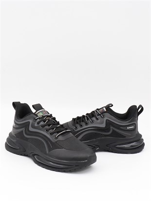 Gamelu Crazy Siyah Füme Fashion Air Taban Erkek Sneakers