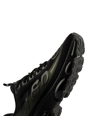 Gamelu Reverse Siyah Sarı Fashion Taban Erkek Sneakers