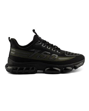 Gamelu Reverse Siyah Sarı Fashion Taban Erkek Sneakers