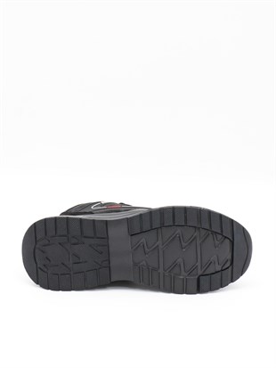 Gamelu Went Siyah Fashion Air Taban Erkek Sneakers