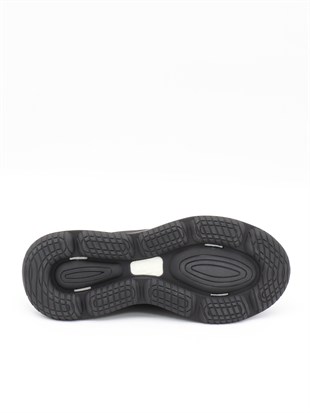 Guja 23K504-5 Siyah Hakiki Deri Air Taban Erkek Sneakers