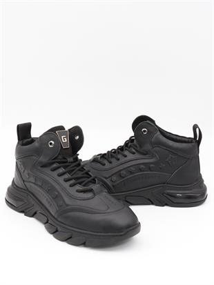 Guja 23K513 Siyah Fashion Dikişli Air Taban Erkek Bot