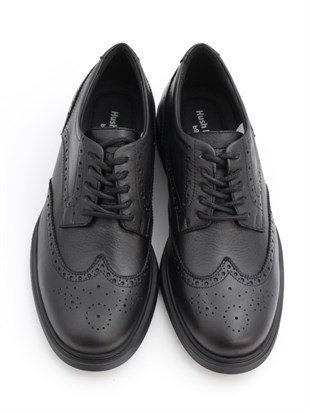 Hush Puppies 725804 Siyah Hakiki Deri Günlük Erkek Ayakkabı